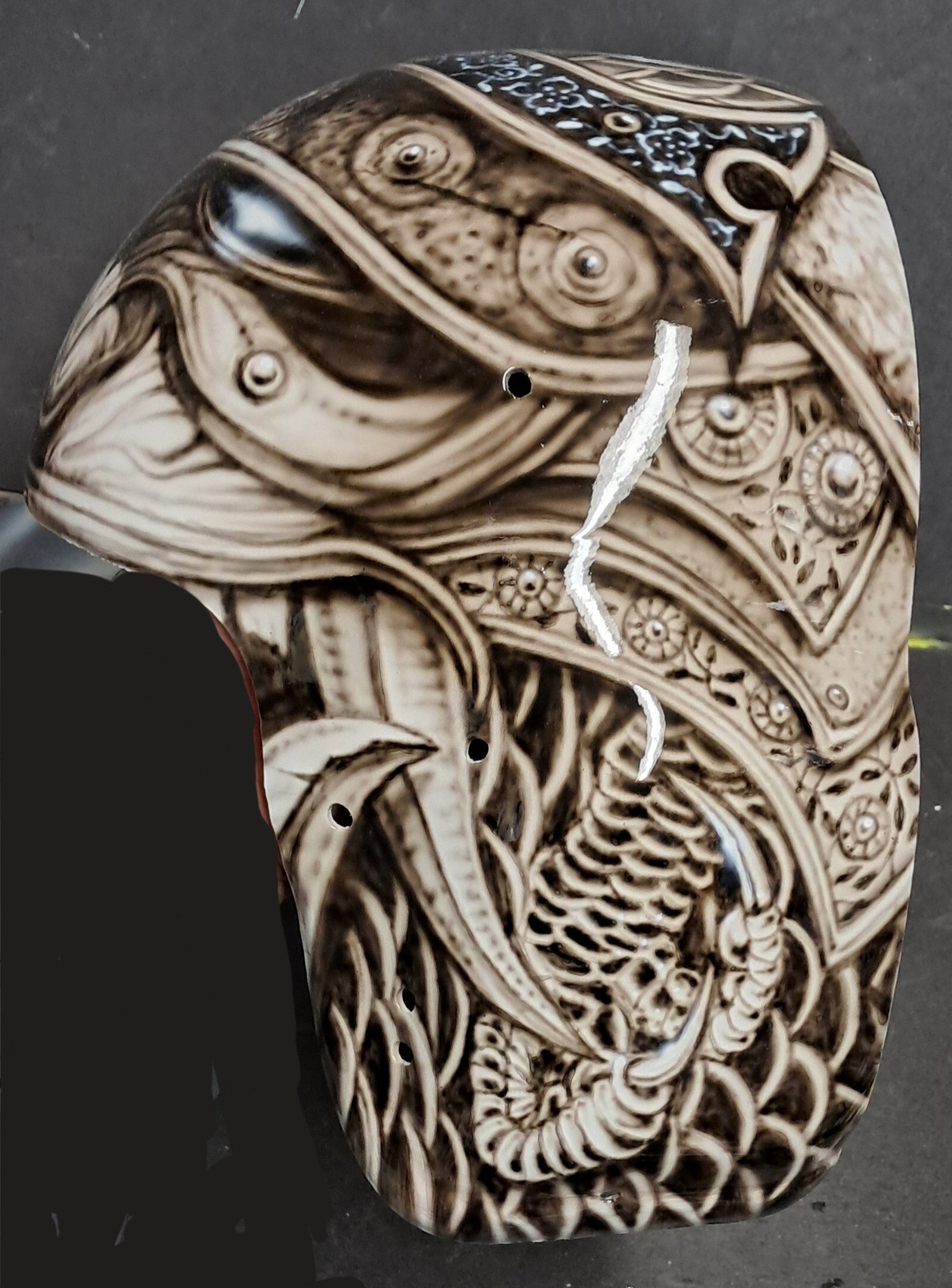 Side view of Wukong Military Helmet.